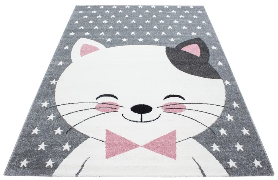 Różowo-szary dywan dziecięcy 160x230 cm Kids – Ayyildiz Carpets