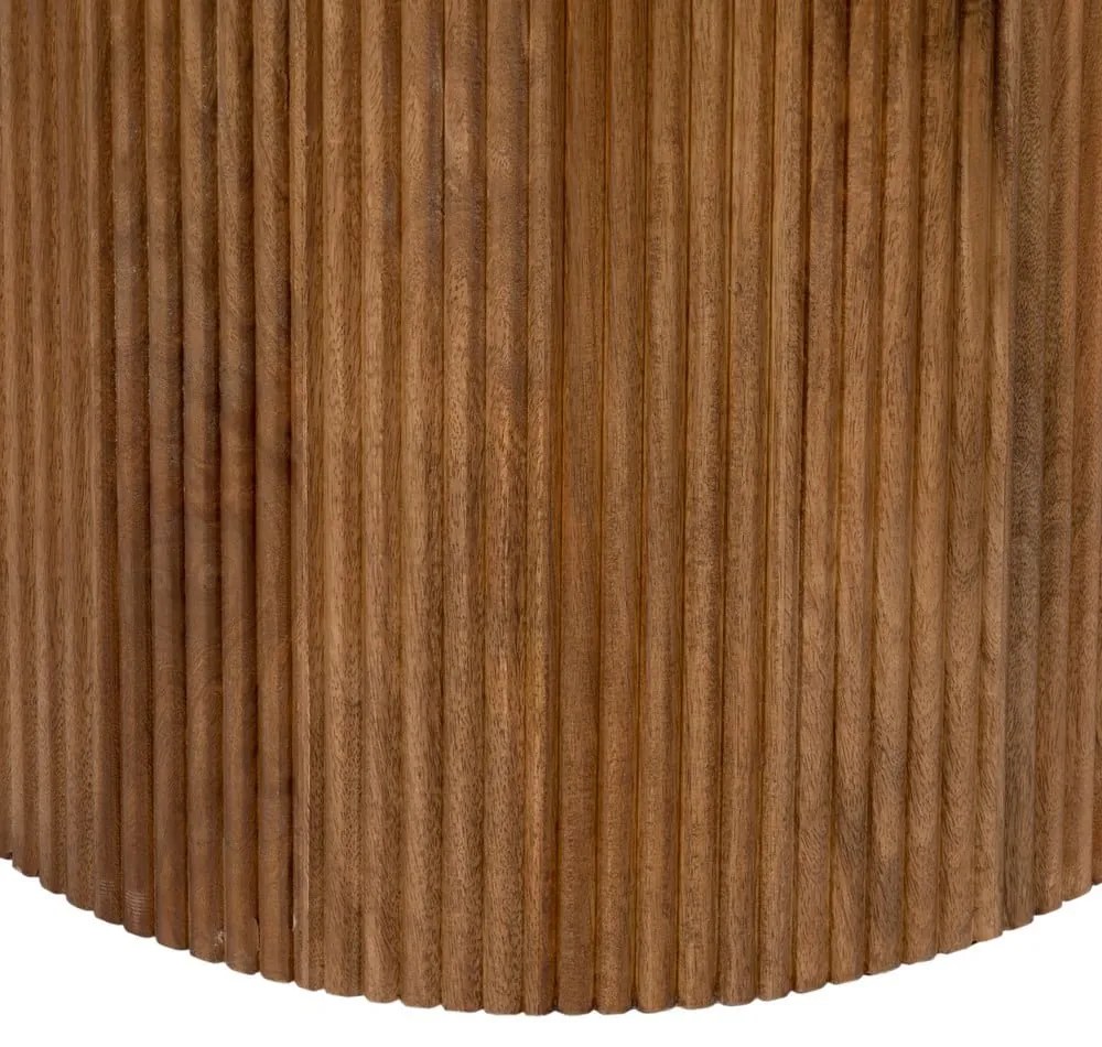 Okrągły stół z marmurowym blatem ø 120 cm – Ixia