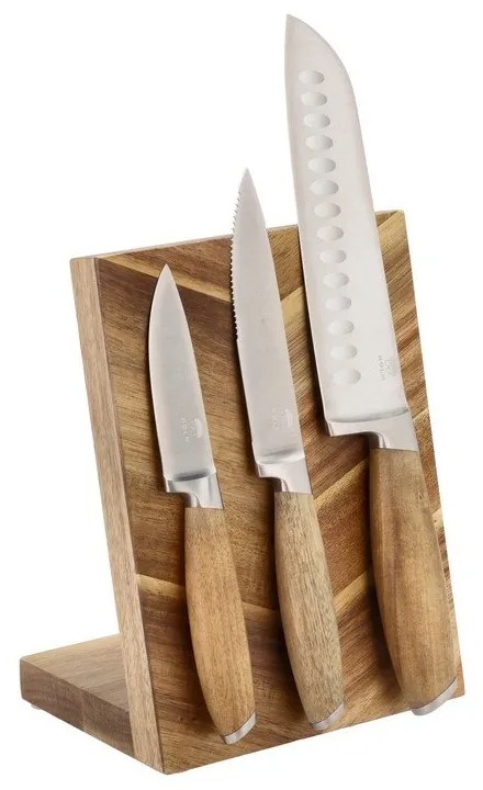 Drewniany magnetyczny stojak na noże – Holm