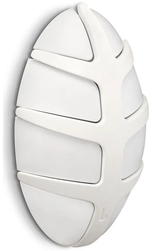 Biały ścienny plastikowy haczyk Bug – Spinder Design
