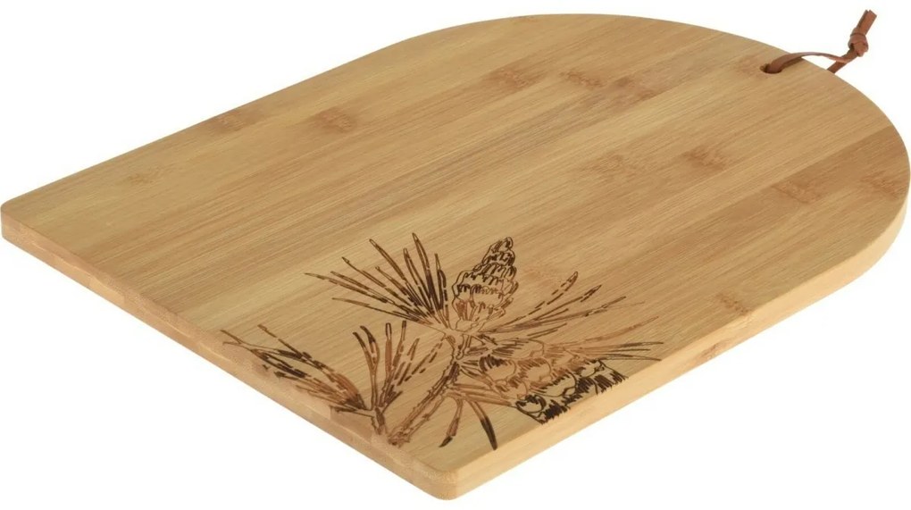 Świąteczna taca bambusowa 35 × 26,5 × 1,5 cm