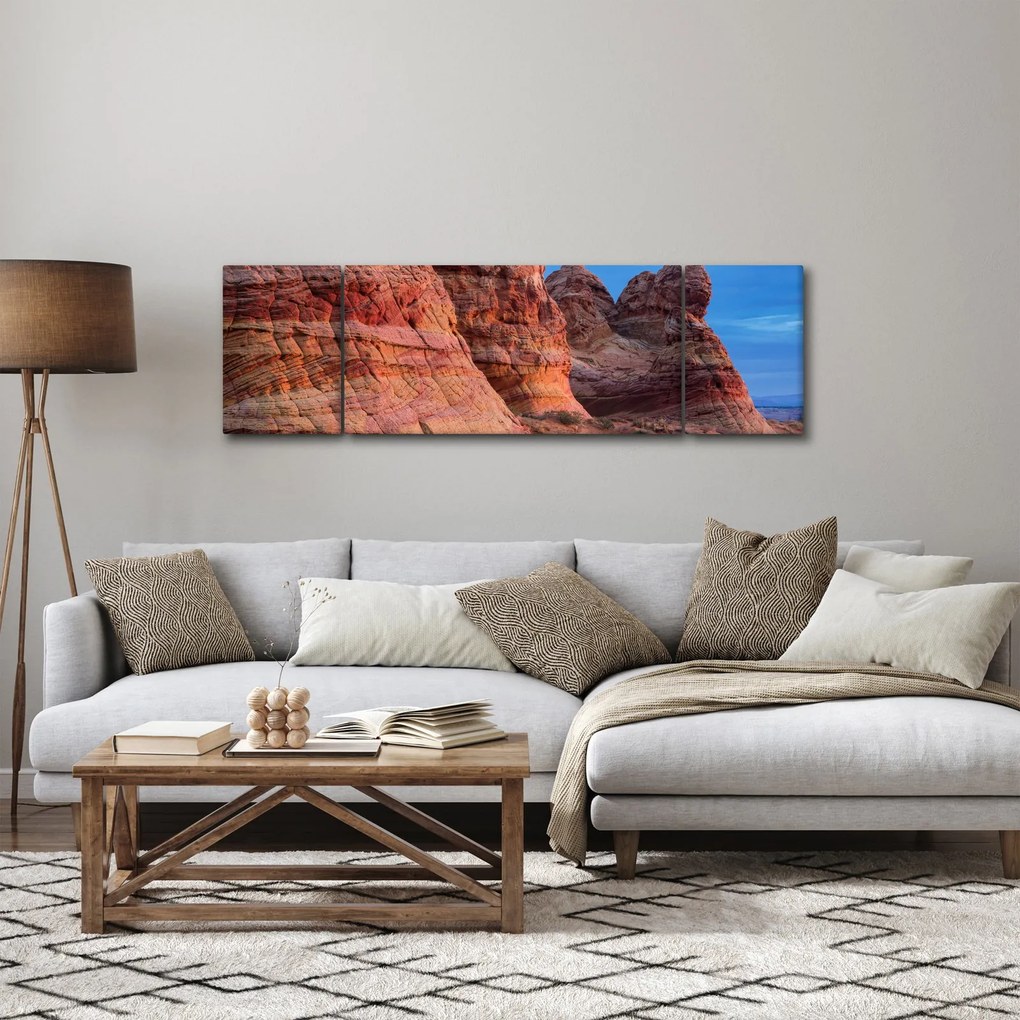 Obraz - Fale klifowe (170x50 cm)