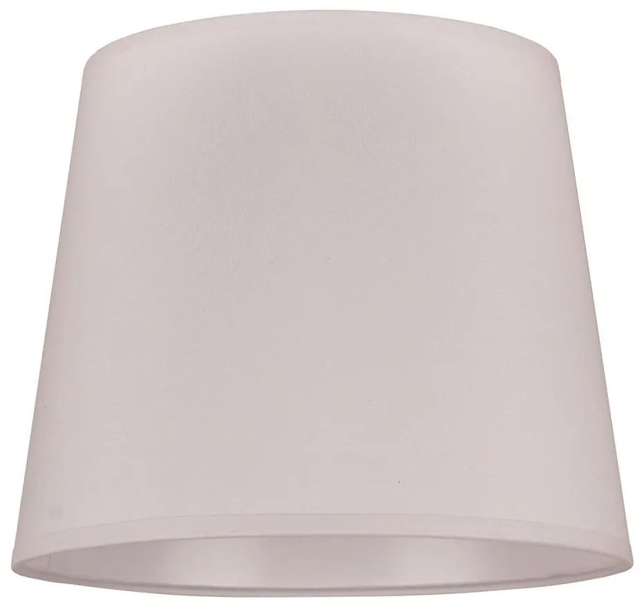 Duolla - Klosz do lampy stołowej CLASSIC M E27 śr. 24 cm biały