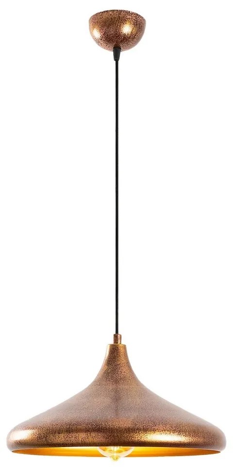 Lampa wisząca Barek - 11545, miedziana