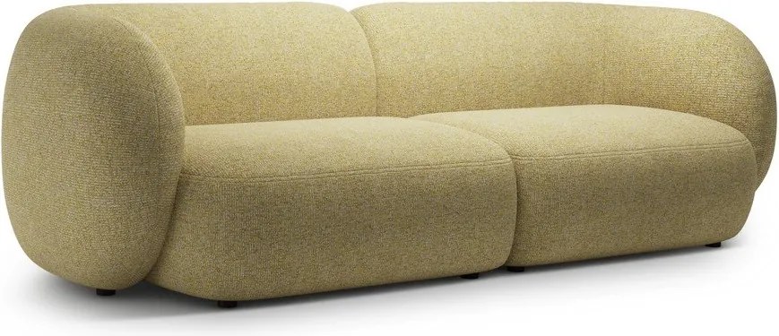 Żółta sofa 243 cm Kate – Micadoni
