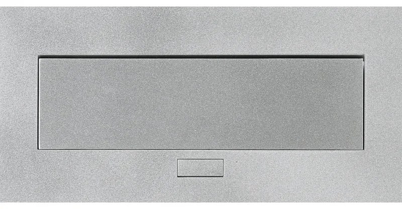 Port blatowy TYP VI - wpuszczany, 2 gniazda, VGA, HDMI, USB DATA, 2x RJ45 port, srebrny
