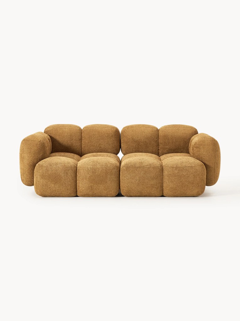 Sofa modułowa Teddy-Bouclé Tayla (3-osobowa)