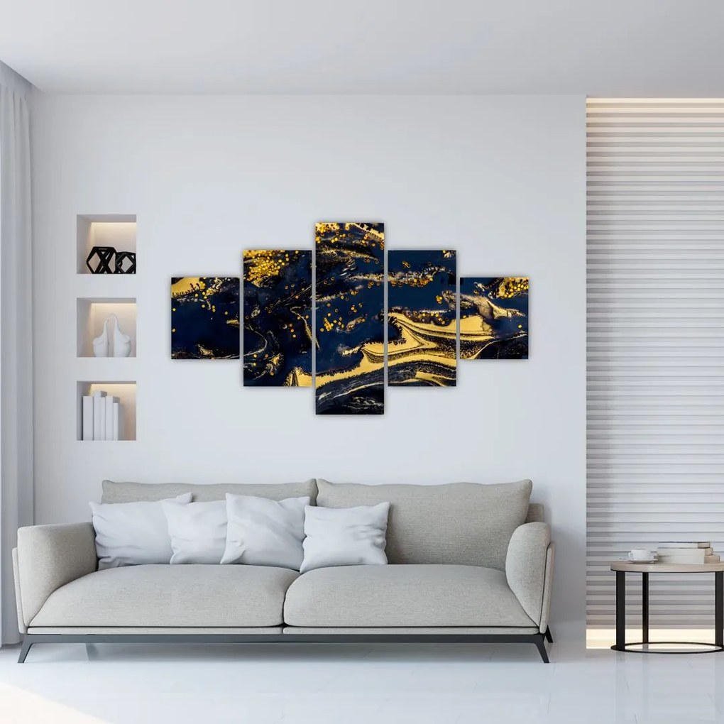 Obraz abstrakcji (125x70 cm)