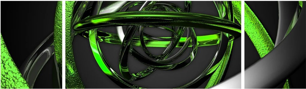 Obraz abstrakcji (170x50 cm)
