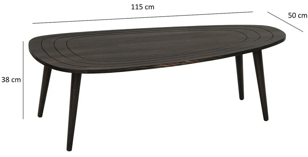 Stolik konferencyjny Sweet Anthracite