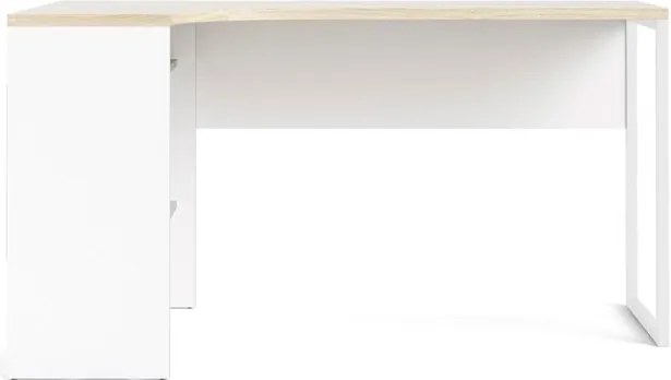 Biurko narożne Function 118 biały/dąb sonoma