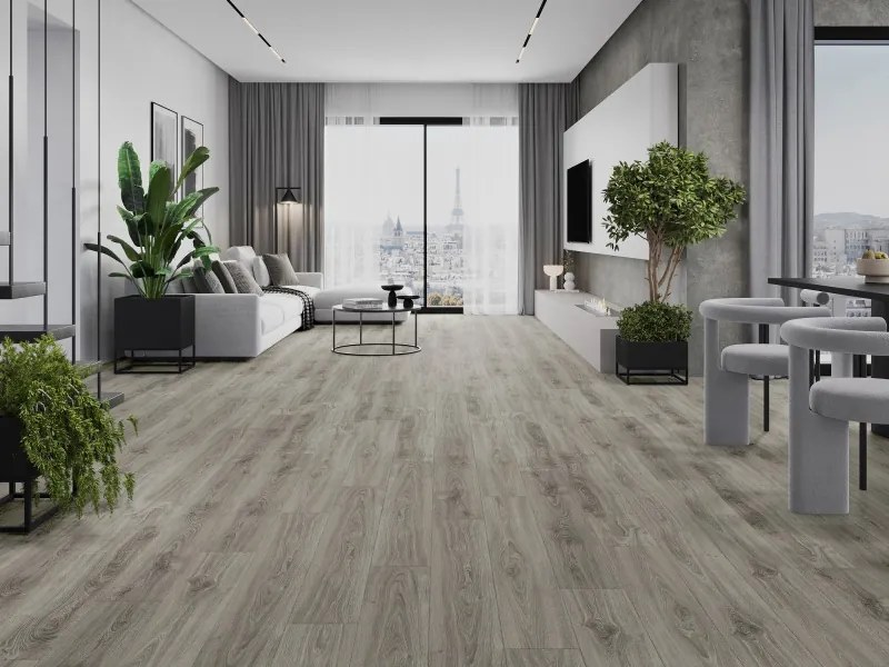 Mexen Silver Creek panele winylowe 1240 x 182 mm SPC 6,5 mm, podkład IXPE 1,5 mm, 4 V-Fuga, Dąb - F1047-1240-182-505-4V1-01