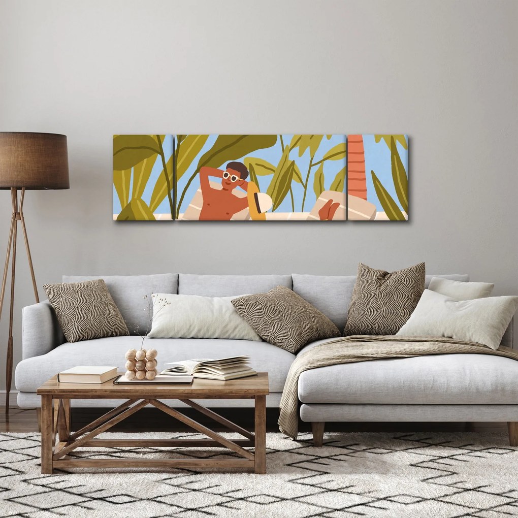 Obraz - Czas letni (170x50 cm)