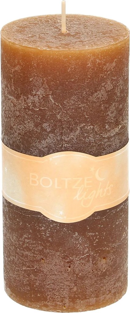 Świeca Lea 15cm brown