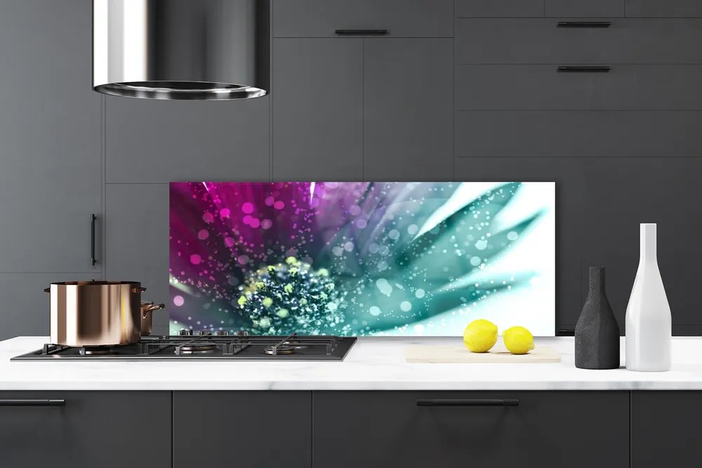 Panel Kuchenny Malarski Portret Kwiatu