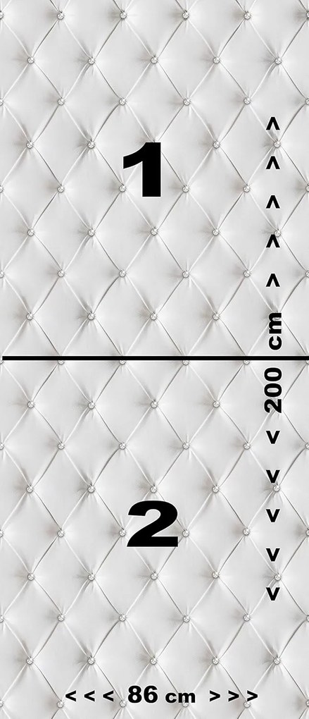 Fototapeta na drzwi GLITTER LEATHER 86x200 cm