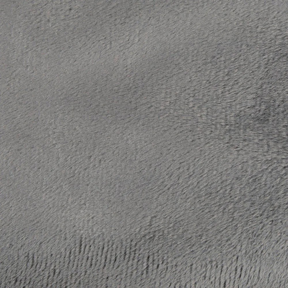 Szare zamszowe legowisko dla psów ø 50 cm Flakes – Love Story