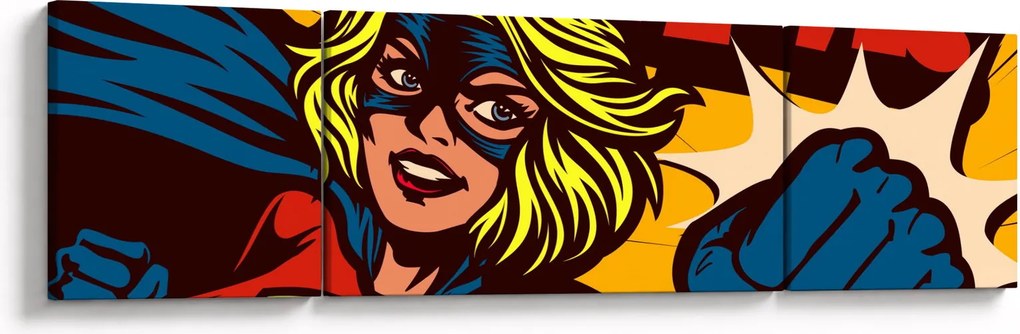 Obraz - Komiks (170x50 cm)