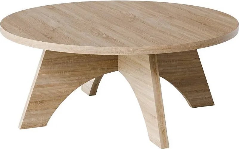 Stolik kawowy okrągły BELL  Ø68 cm Dąb Sonoma
