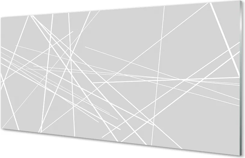 Panel Szklany Swobodne Linie Abstrakcyjne