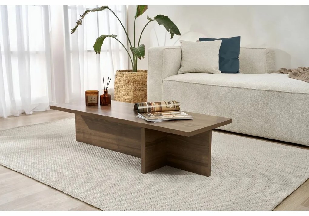Stolik konferencyjny Harbor Walnut