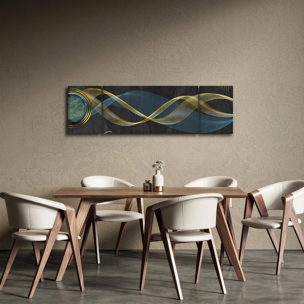 Obraz - Abstrakcja (170x50 cm)