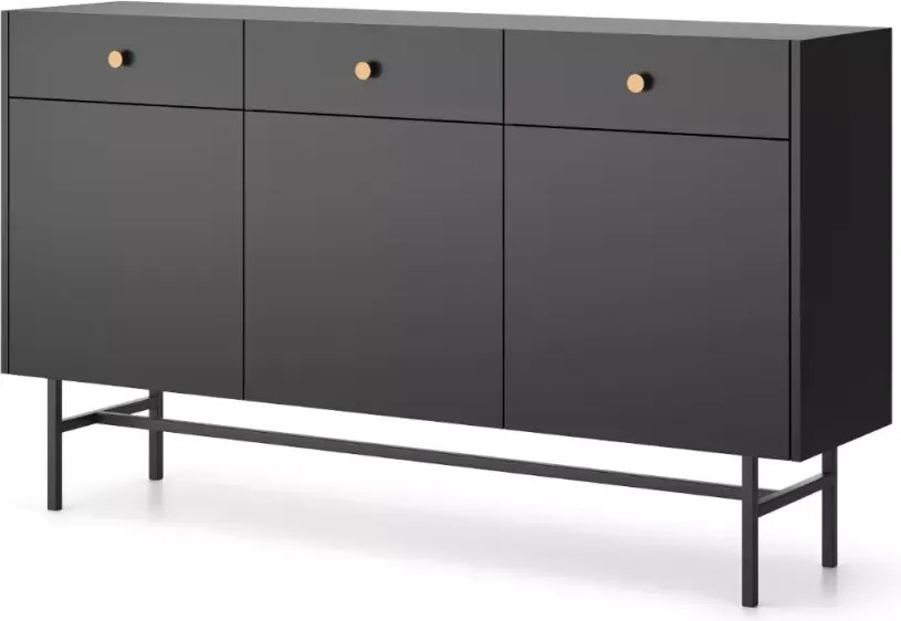 Alderia 3D3S – komoda o ponadczasowej formie, idealna do każdego wnętrza
