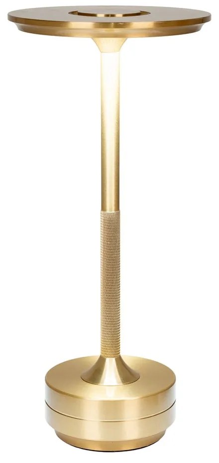 Lampa stołowa LED w kolorze mosiądzu (wysokość 28,5 cm) Lyneham – House Nordic