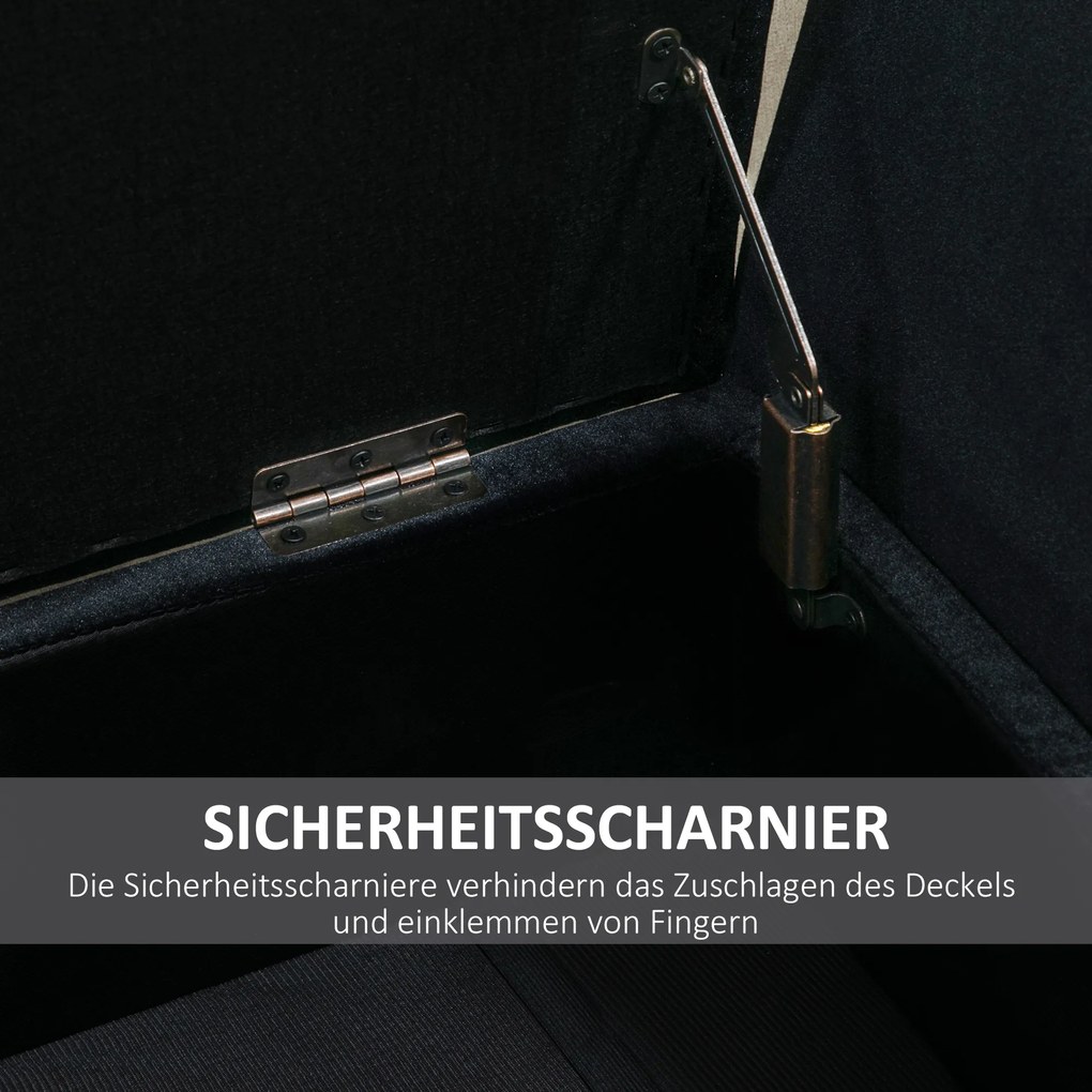 Luksusowa ławka HOMCOM 107 cm x 42 cm x 65 cm