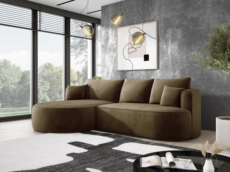 Narożnik FIORE L wolnostojący Lewostronny tkanina Salvador 10 WERSAL