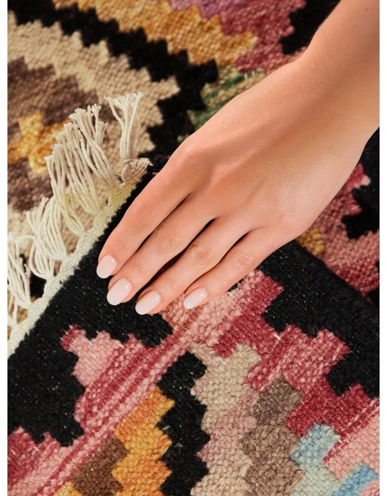 Wełniany chodnik dwustronny tkany ręcznie 60x190 cm Kamal Zara – Nouristan