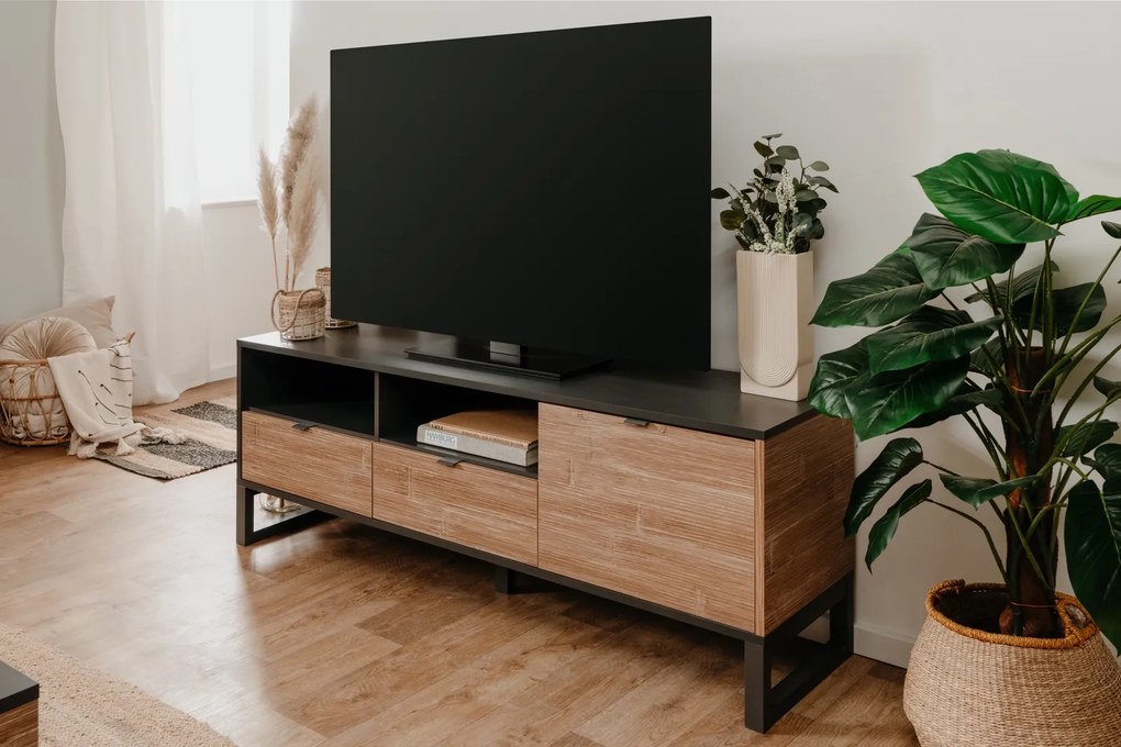 Szafka pod telewizor z półkami i szufladami Sumatra 160