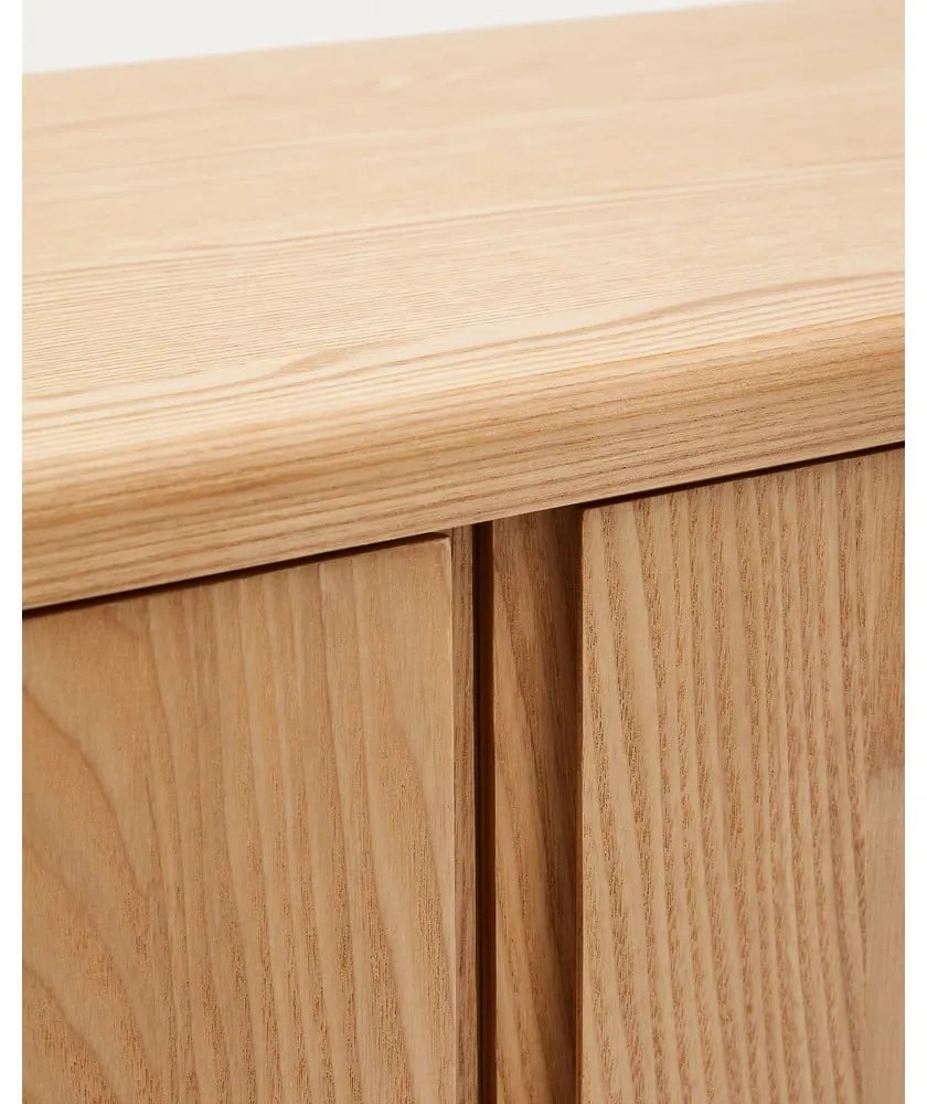 Szafka w dekorze jesionu w naturalnym kolorze 100x134x40 cm Salaya – Kave Home