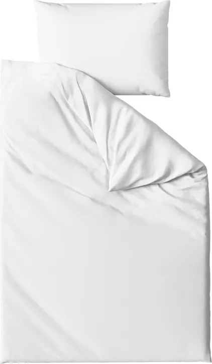 PrzytulneMieszkanie.pl PrzytulneMieszkanie.pl Bawełniana pościel DENYX biała Rozmiar pościeli: 70 x 90 cm | 140 x 200 cm
