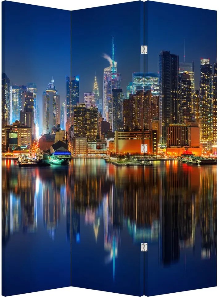Parawan - Manhattan nocą (126x170 cm)
