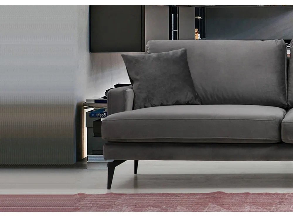 Szara sofa 205 cm Papira – Balcab Home