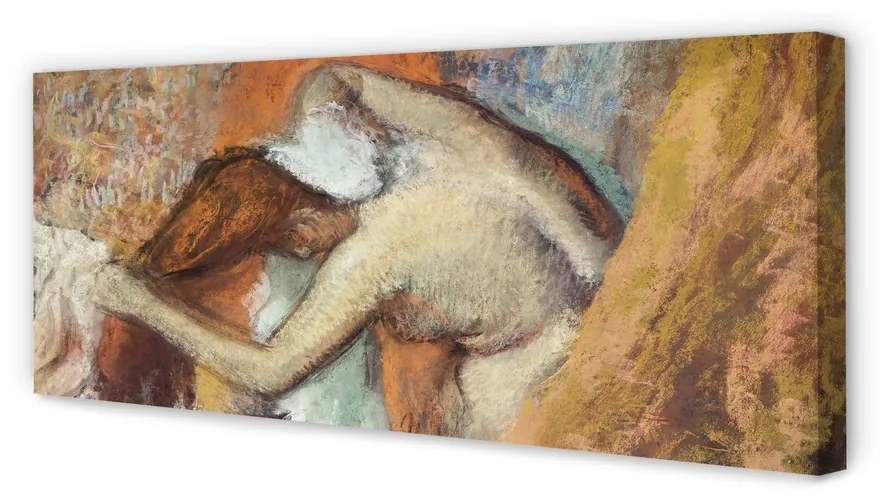 Obraz na płótnie Woman at her toilette - Edgar Degas