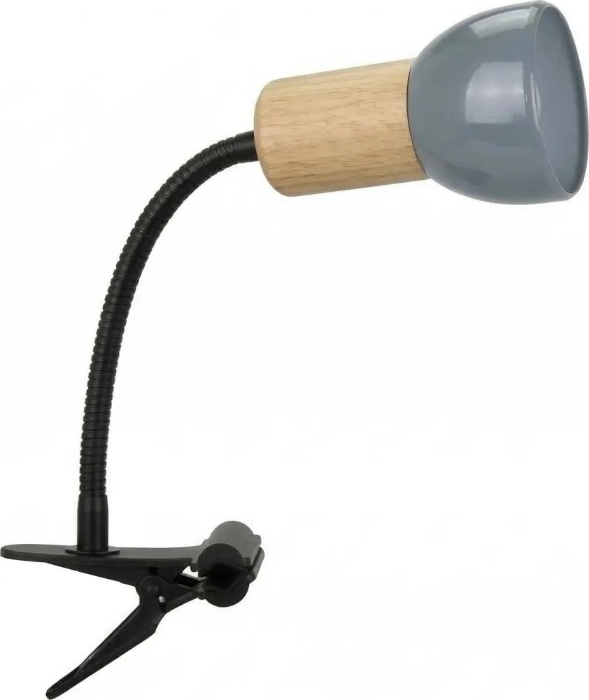 Spot-Light 2224174WFC - Lampa z klipsem SVENDA 1xE27/60W/230V