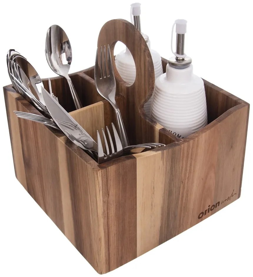 Drewniany stojak na przybory kuchenne Wooden – Orion