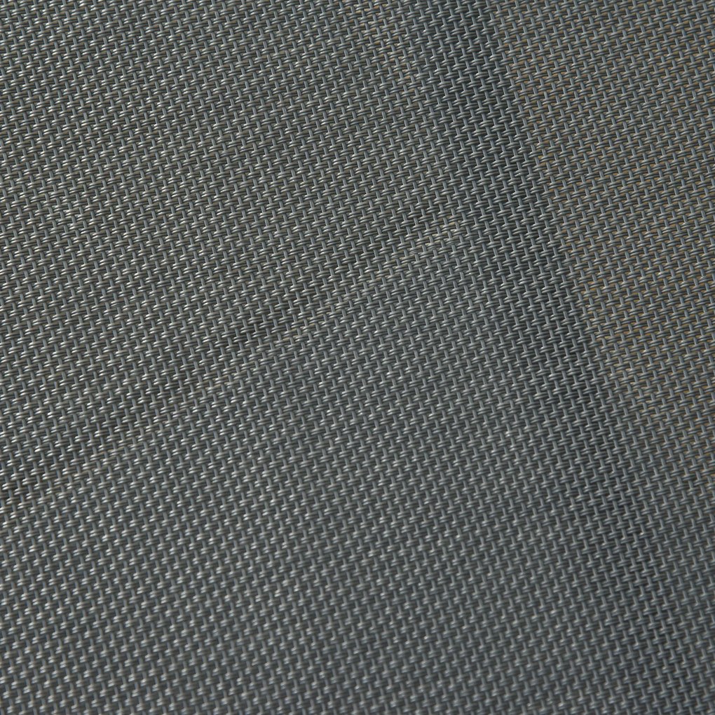 Outsunny Składana leżanka ogrodowa z poduszką - Krzesło z regulowanym oparciem do 120 kg, idealne do parku, ogrodu, na zewnątrz, Szary