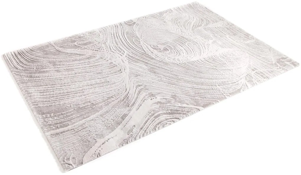 Dywan Akrylowy Clamente Linie Kremowo-Szary  80 cm x 300 cm