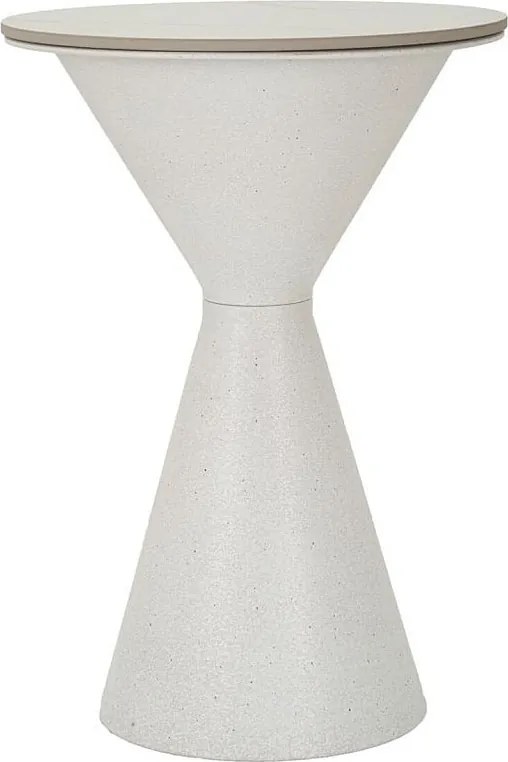 Stolik Kawowy VKH527, Biały, 44x44x63 cm, Kendra Home