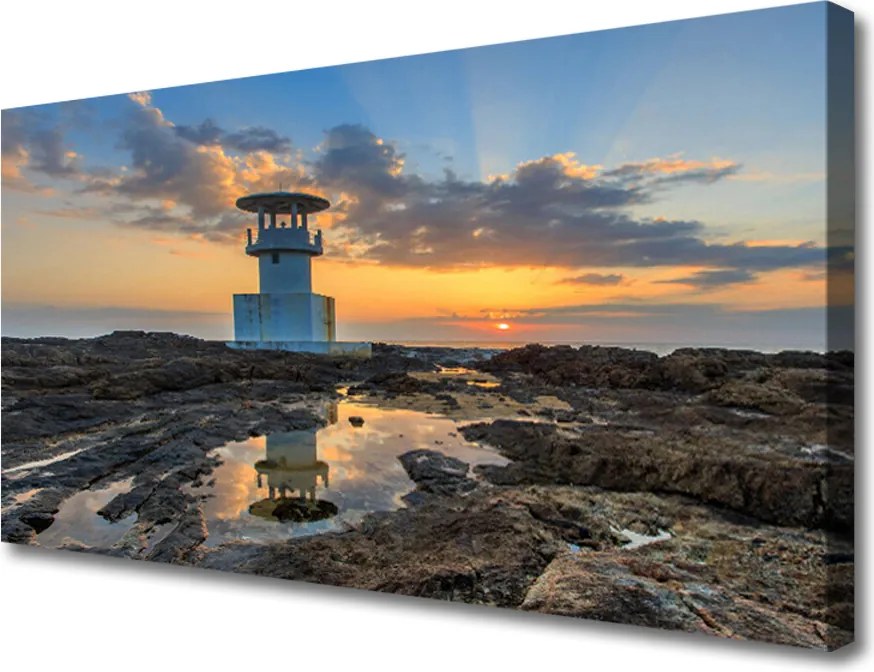 Fotoobraz na płótnie Latarnia na Krańcu Świata