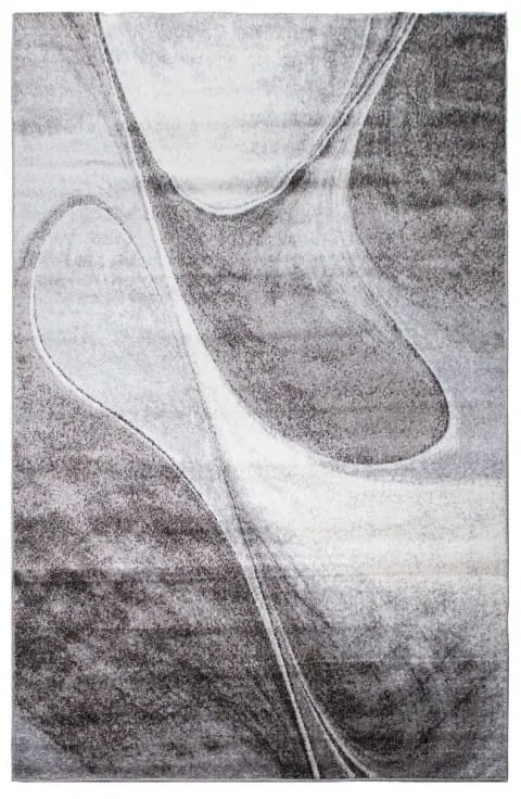 Dywan nowoczesny Perlage Geometria szary 120 cm x 170 cm