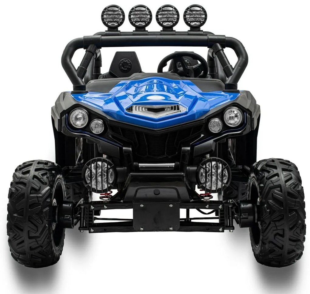 Baby Mix Elektryczny samochód dla dzieci Buggy Road 4 x 4, niebieski