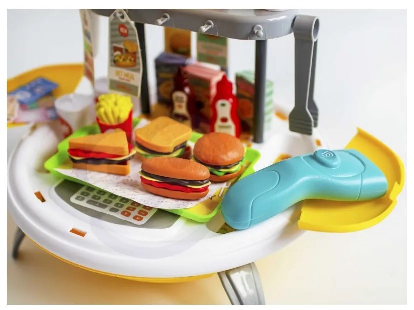 Woopie sklep fast food 3w1 plecak projektor ufo 60 el.