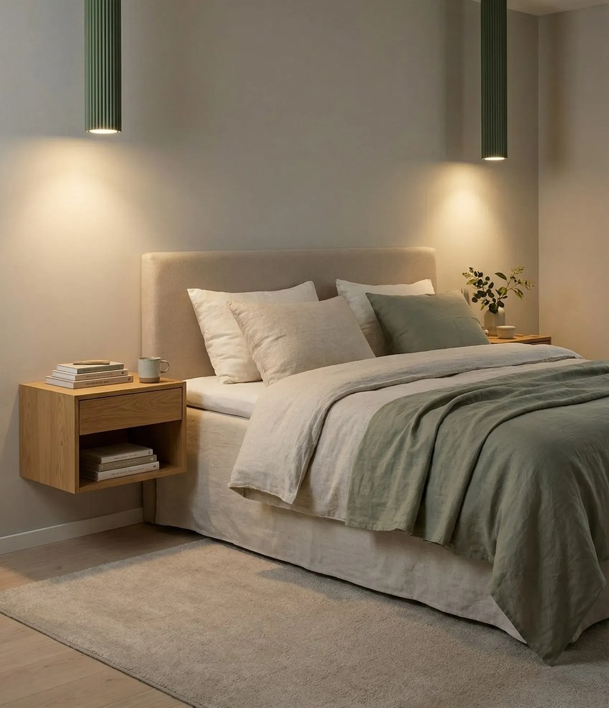 Oliwkowa lampa sufitowa 40cm - D294 F9-A37