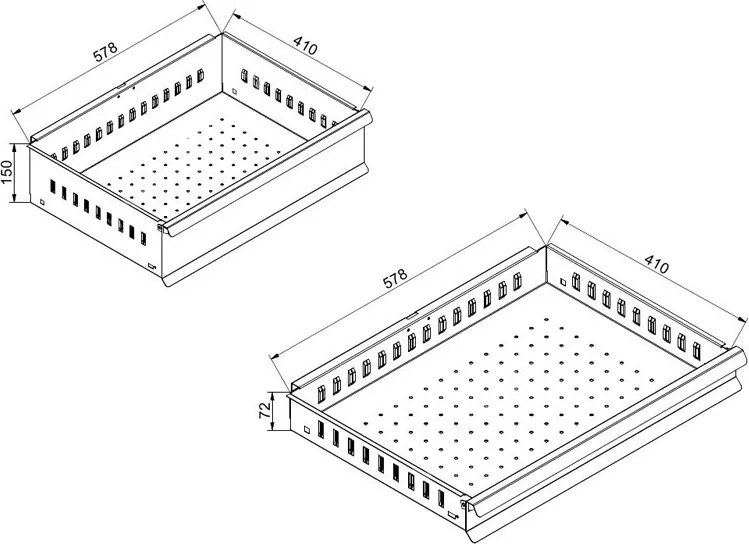 Wózek warsztatowy mobilny na narzędzia GD, 6 szuflad, 705 x 545 x 960 mm, grafitowy /czerwony