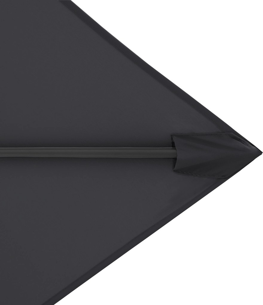 Doppler LIFE parasol ogrodowy 250 x 200 cm antracyt