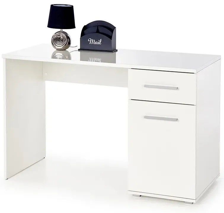 Biurko białe 120 cm E6-P02